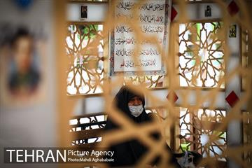 غبارروبی مزار شهدای گمنام فدک 5