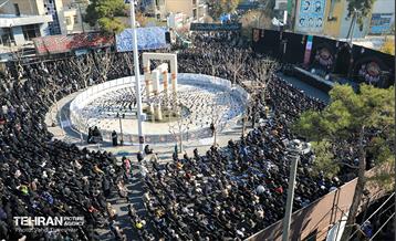 عزاداری شهادت حضرت فاطمه(س) در منطقه 17 11