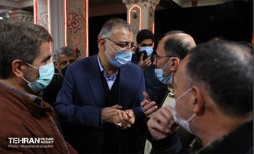 سخنرانی شهردار تهران در امامزاده علی‌اکبر چیذر(ع) 39