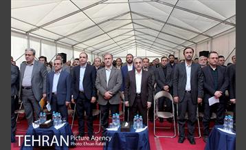 مراسم بهره برداری از 51 واگن و لکوموتیو برقی مترو تهران و حومه 9