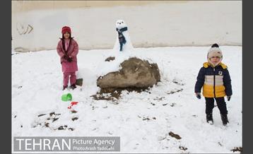 بارش برف در تهران 7