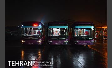 آغاز عملیات ضدعفونی کردن اتوبوس های تهران 3