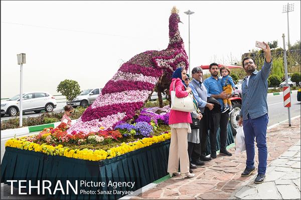 کاروان گل«استقبال از نوروز» در تهران 3