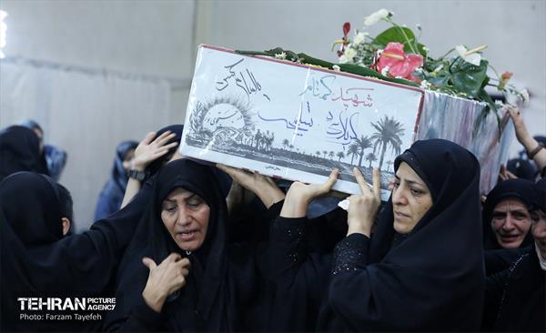 مراسم احیا شب ۲۳ ماه رمضان و تشییع شهید گمنام در حسینیه یرکی های مقیم تهران 18