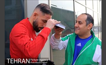 بدرقه ملی‌پوشان پیش از آخرین اردوی جام ملت ها 21