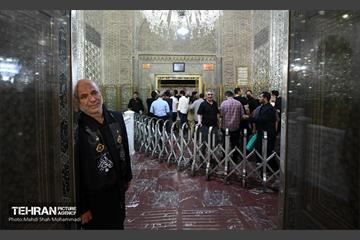 مراسم عزاداری مسلمیه در حرم حضرت عبدالعظیم (ع)