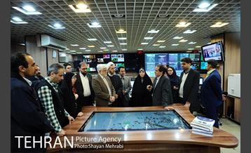 بازدید مجمع نمایندگان تهران در مجلس شورای اسلامی از ستاد مدیریت بحران شهر تهران 10