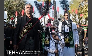 کاروان دسته بنی اسد در روز سوم شهادت امام حسین(ع) در محله سرچشمه 2