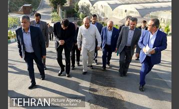 بازدید شهردار تهران از آخرین مراحل ساخت فاز2 باغ پرندگان 19