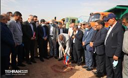 کلنگ‌ زنی پروژه بزرگراه شهید شوشتری با حضور شهردار تهران 5