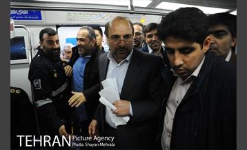 افتتاح ایستگاه مترو حسین آباد 38