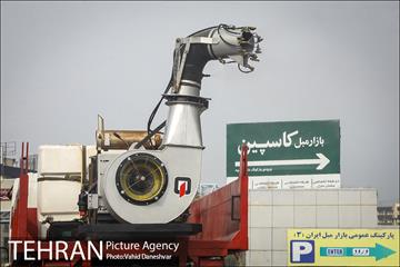 عملیات ضد عفونی معابر شهری منطقه 17