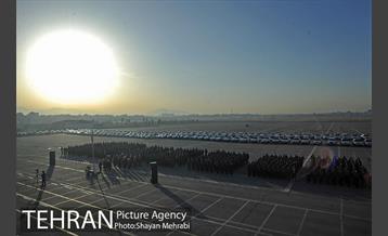 پیشواز نیروهای شهربان و حریم بان از نوروز با حضور شهردار تهران 23