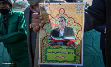 گرامیداشت سرو قامتان شهید سلامت در منطقه ۸