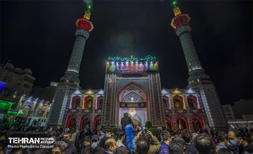 مراسم احیا شب بیست و یکم ماه مبارک رمضان در امام زاده صالح(ع) 1