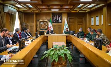 دیدار فرمانده سپاه محمد رسول الله (ص) با شهردار تهران 25