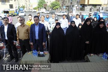 آیین نامگذاری خیابان شهید آتش نشان فریدون علی تبار 7