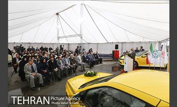 مراسم رونمایی از ناوگان نوسازی شده تاکسیرانی  22