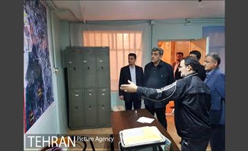 بازدید دکتر حناچی سرپرست شهرداری تهران از ستاد فرماندهی سازمان آتش‌نشانی 5