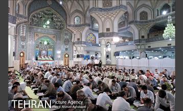 آیین جزءخوانی قرآن کریم در حرم عبدالعظیم حسنی (ع) 2