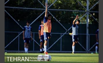 تمرین تیم ملی فوتبال ب ایران زیر نظر ویلموتس 17