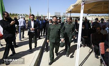 آیین رونمایی از سردیس سردار شهید حسین همدانی  16