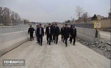 بازدید شهردار تهران از پروژه بزرگراه یادگار امام(ره) 25