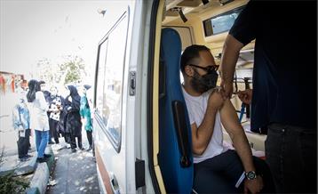 واکسیناسیون اورژانس شهر سالم در پیاده روی جاماندگان اربعین 1