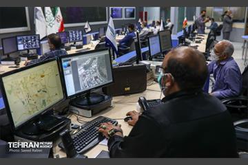 حضور شهردار تهران در مرکز کنترل ترافیک شهرداری تهران 27