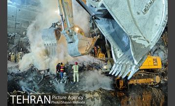 هفتمین روز آواربرداری ساختمان پلاسکو-2 39