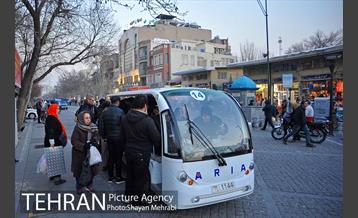 حمل و نقل برقی در بازار تهران 15