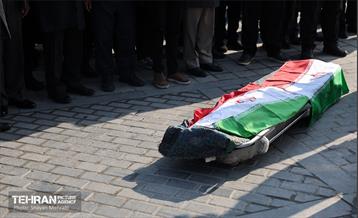 مراسم تشییع مرحوم محمدهادی چمران برادر مهدی چمران 35