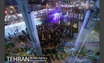 ادای احترام اهالی تئاتر به شهدای آتش نشان‎ 10