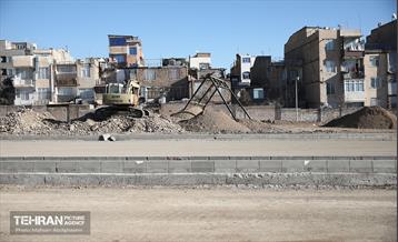 پل روگذر از میدان الغدیر به بزرگراه امام علی (ع)