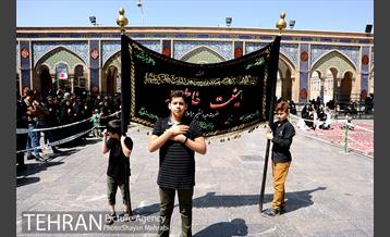 عزاداری تاسوعا در حرم شاه عبدالعظیم حسنی (ع) 4