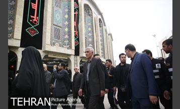 حضور سیدمحمدعلی افشانی شهردار تهران در کربلا 7