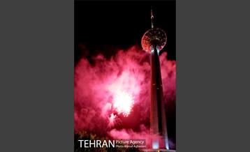 نورافشانی برج میلاد درشب عید سعید غدیر 11