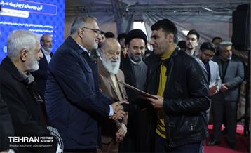 آئین بهره‌برداری از چهار پروژه عمرانی در غرب پایتخت 6