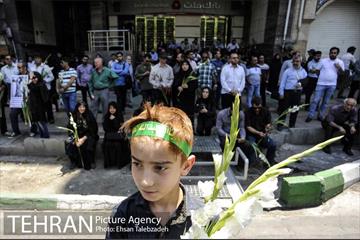 تشییع پیکر شهدای حادثه تروریستی تهران 14