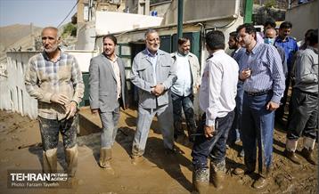 بازدید شهردار تهران از منطقه سیل زده امام زاده داوود(ع) 49