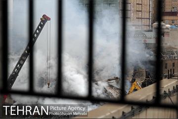 سومین روز عملیات امداد ونجات حادثه پلاسکو -4 30