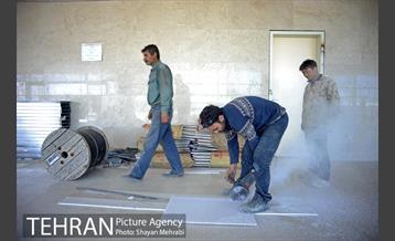 روزهای پایانی پروژه ی مجموعه نمایشگاهی شهر آفتاب 12