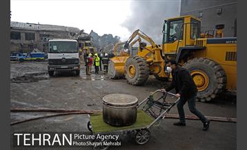 ششمین روز آواربرداری ساختمان پلاسکو -1 43