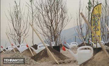 آیین روز درخت‌کاری و پایان پروژه کاشت ۲۵۰۰ هکتار کمربند سبز پایتخت  17