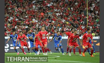 دیدار استقلال و پرسپولیس در لیگ برتر فوتبال 34