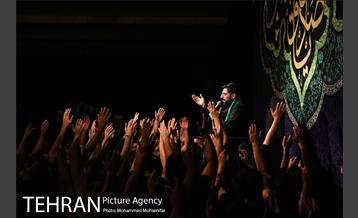 عزاداری شب شهادت امام جعفر صادق (ع) در هیئت ریحانة الحسین 14