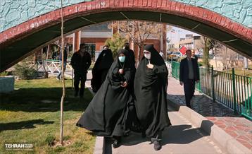 گرامیداشت سرو قامتان شهید سلامت در منطقه ۸