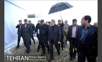 مراسم روز درختکاری با حضور شهردار تهران و رئیس مجلس 6