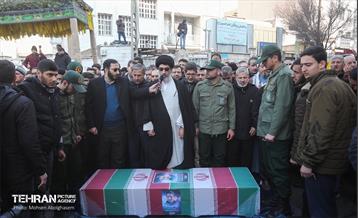 تشییع پیکر شهید مدافع حرم سعید علیدادی 8