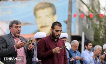 نماز عید فطر در مصلی تهران 7